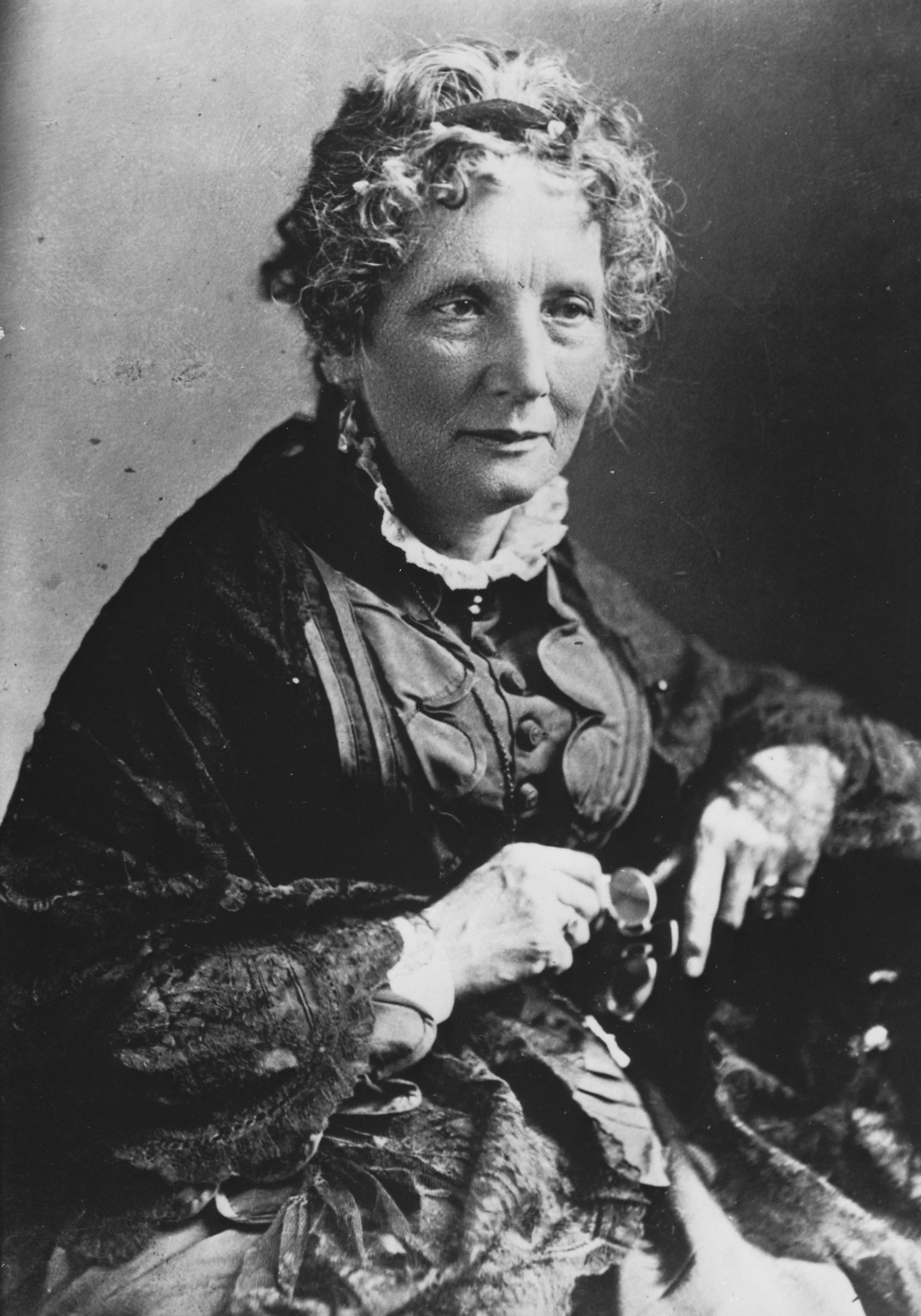 Portret Harriet Beecher Stowe